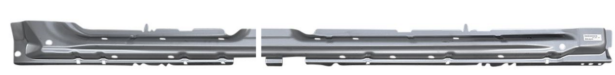 Rh 2009-2014 Ford Pickup F150 Inner Rocker Supports 2 Piece For 4 Door Crew Cab img