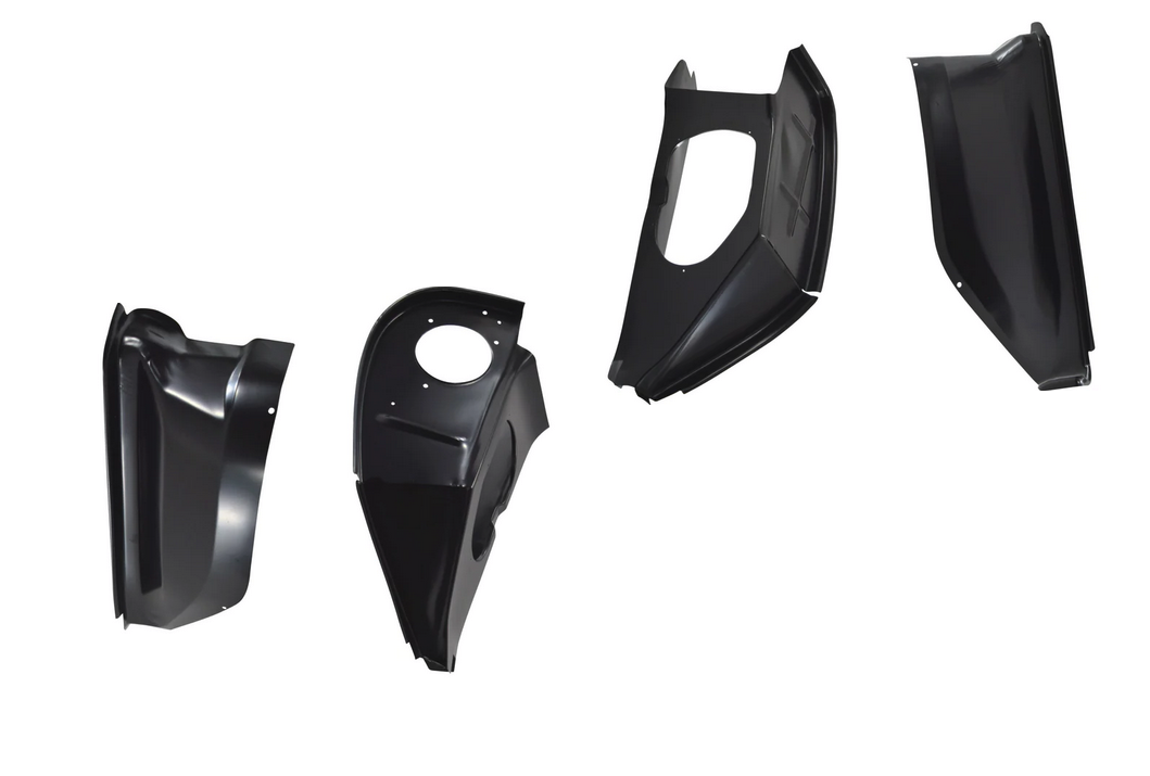 Lh Rh 1968-1972 Gm A-Body Complete Side Cowl Panel 4 Piece KIT img