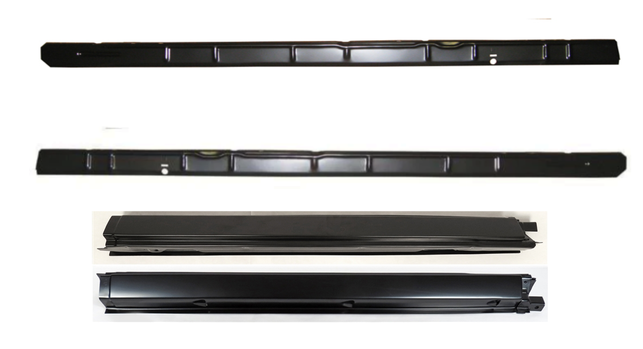 1956 Chevy Bel Air Factory Style Inner/Outer Rocker Panel SET For 2 Door Models img