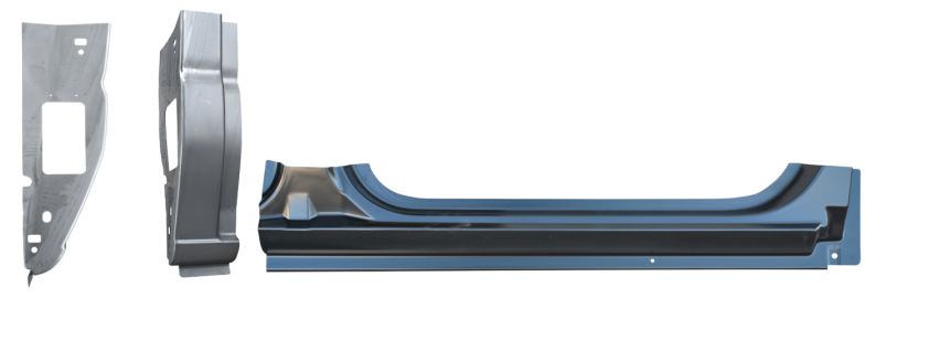 Rh 1992-2024 Ford E-Series Cutaway Van Rocker Panel & Cab Corner Passenger Side img