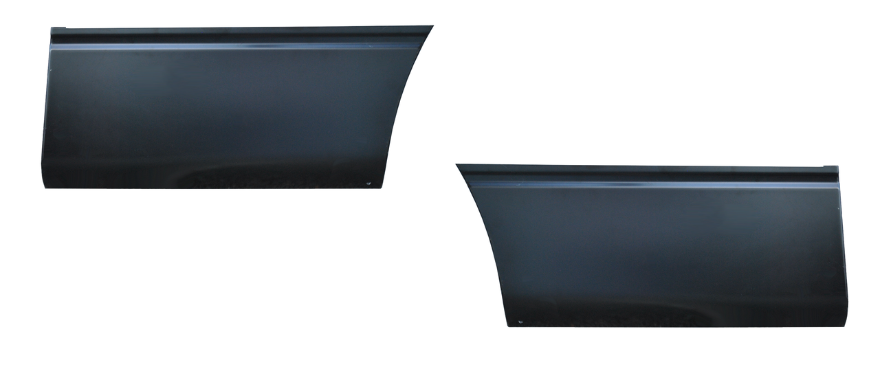 2004-2014 Ford F150 Pickup Bedside Lower Front Sections PAIR For 6'.5" Bed Witho img