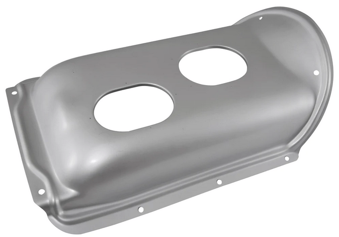 1967-1972 Chevy Gmc Truck High Hump Transmission Cover With Holes For Big Block img
