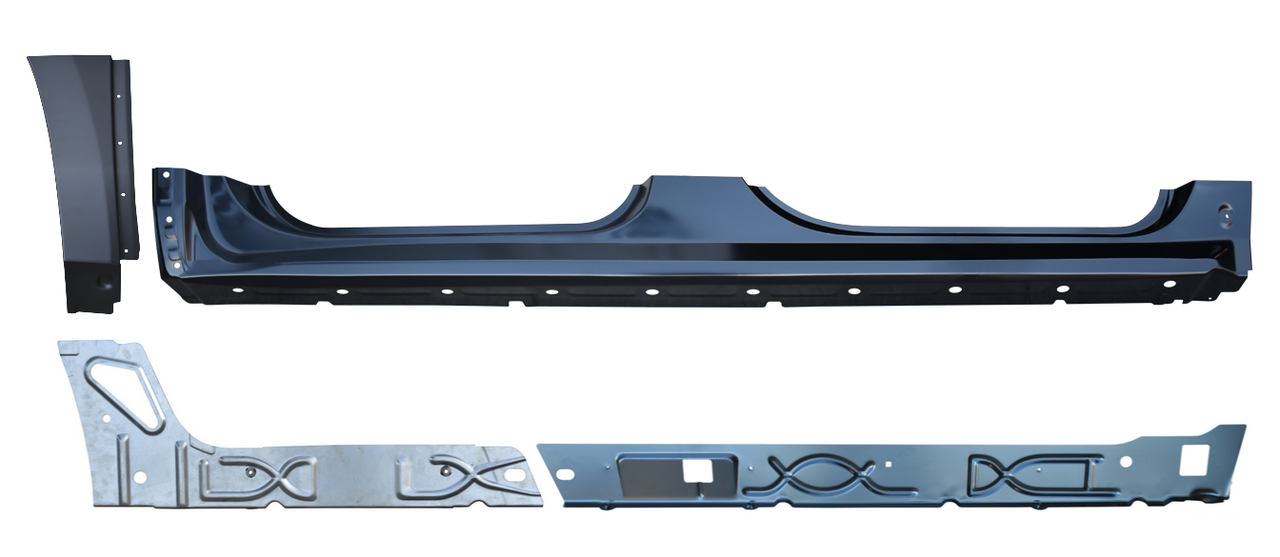 Factory Style Outer/Inner Rocker 2015-2020 Suburban Yukon XL and Escalade ESV Rh img
