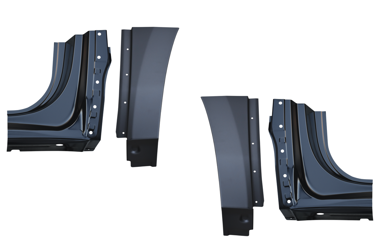 Rocker Panel Doglegs/Quarter For 2015-2020 Suburban Yukon XL and Escalade ESV img