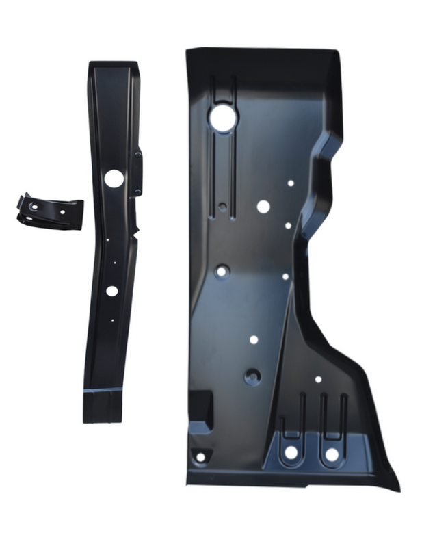 Lh 1986-1992 Jeep Comanche Floor Pan & Floor Brace SET img