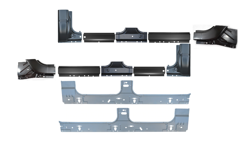Lh Rh 1999-2016 Superduty 12 Piece Cab Repair Kit For 4 Door Crew Cab img