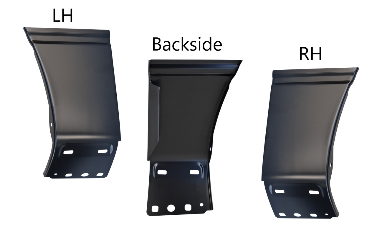2004-2014 Ford Pickup F150 Front Fender-Lower Rear Section PAIR img