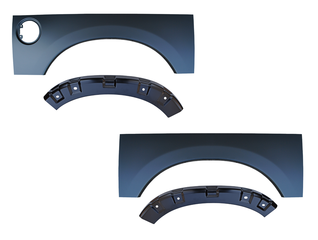 2009-2018 Dodge Ram Upper Rear Wheelarch & Outer Wheelhouse SET img