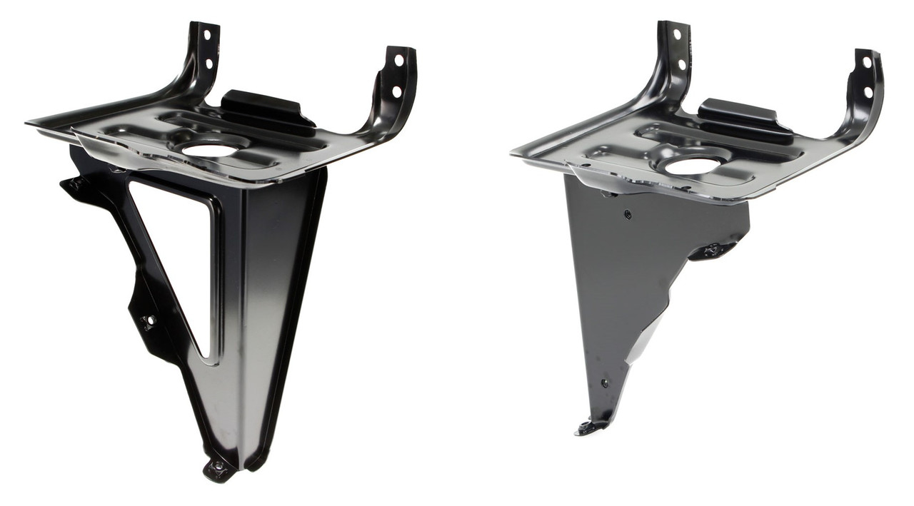 1981-1987 Chevy Gmc C/K & 1987-1991 R/V Truck Dual Battery Tray SET img