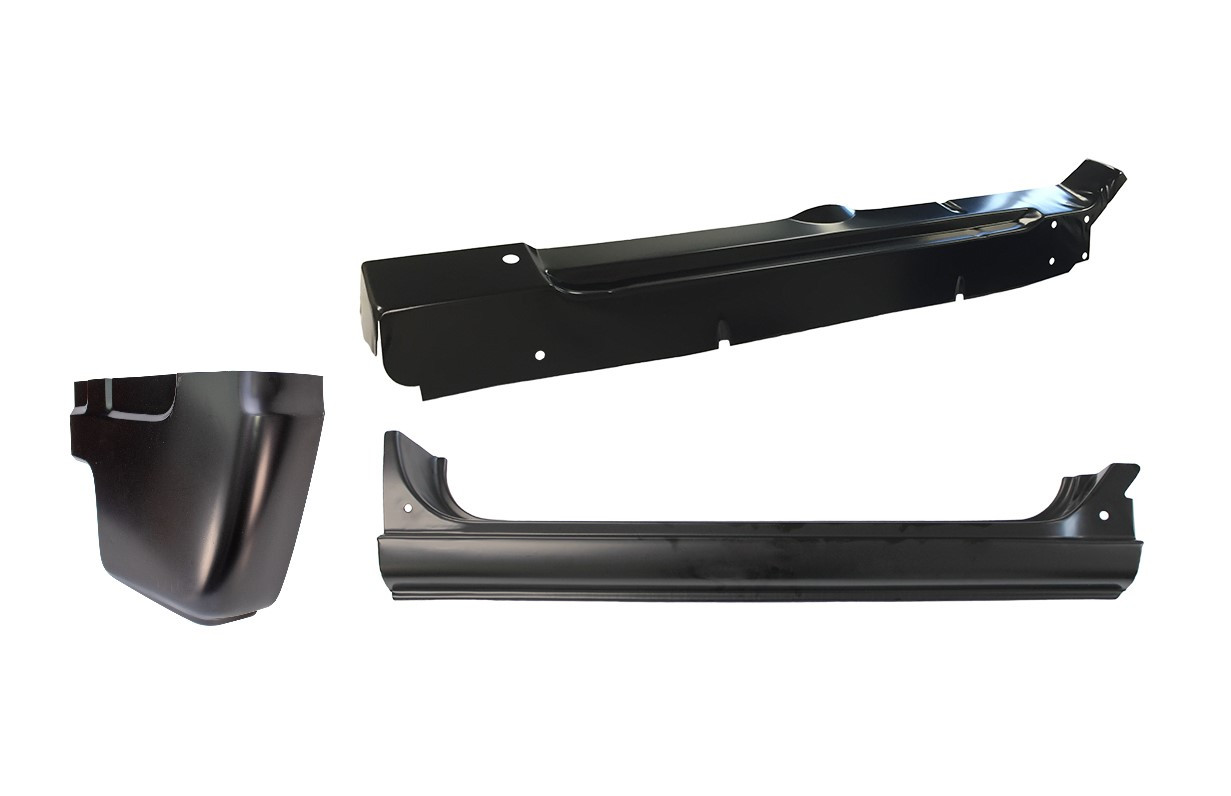 Inner Rocker, Outer Rocker, Cab Corner Passenger Side 1967-72 Chevy Gmc Pickup img