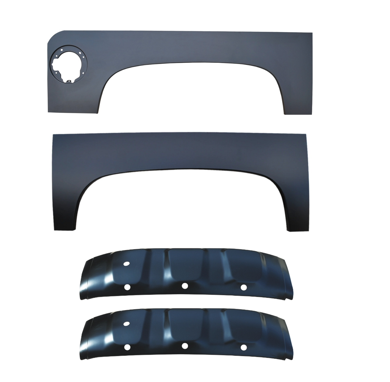 2007-2013 Chevy Silverado Upper Rear Wheelarch/Wheelhouse SET Fits 5'.5'' bed img