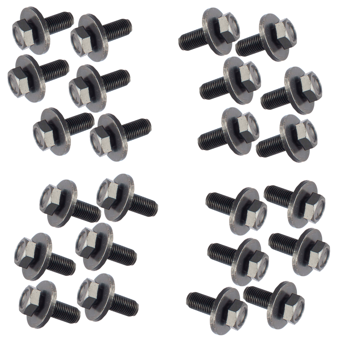 1955-1972 Chevy GMC Pickup Suburban Blazer 24 Pc Door Hinge Bolt SET img