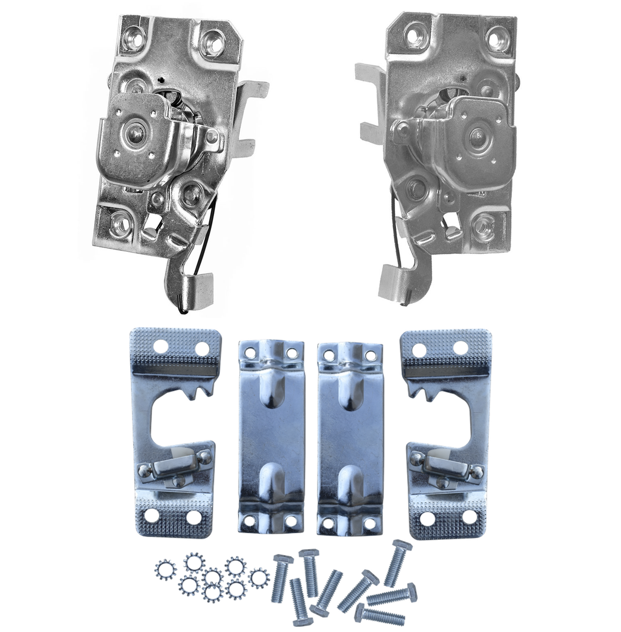 1967-1972 Chevy Gmc Pickup Blazer Jimmy Door Latch and Striker Plate SET img