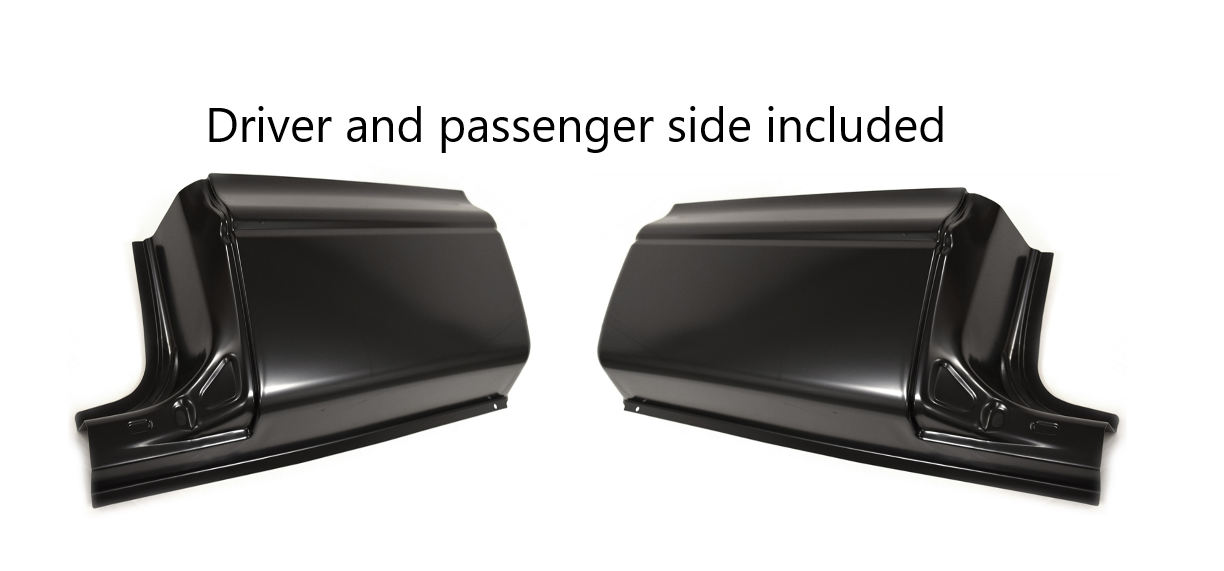 1997-2004 Dakota Cab Corner SET Fits 2 Door Extended Cab img