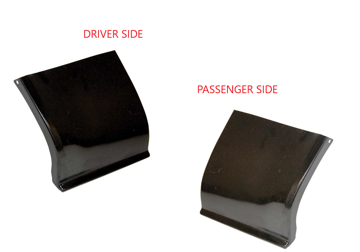 1973-1987 Chevy Gmc Truck Front Fender-Lower Rear Section-PAIR img