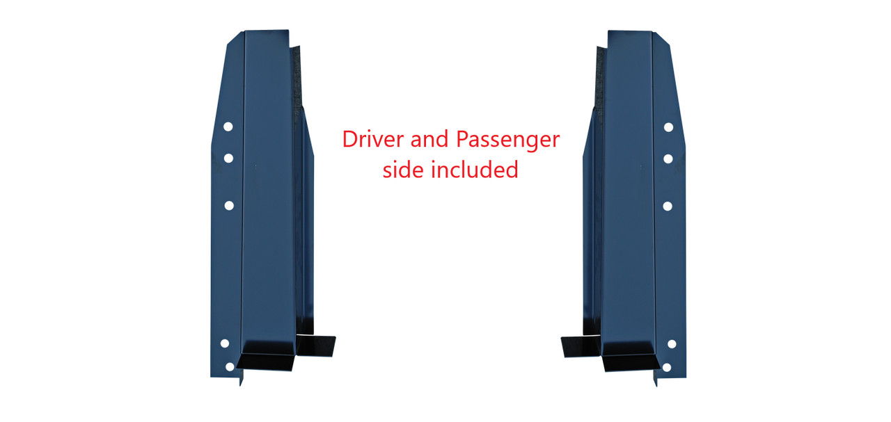 1973-1987 Chevy Gmc Truck Blazer Jimmy Tailgate Post Repair Panels-PAIR img
