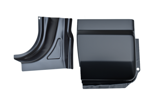 Outer Cab Corner and Rear Pillar Fits 1986-1992 Jeep Comanche For Driver Side img