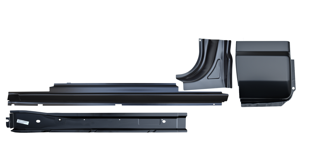 1986-1992 Comanche MJ-Series Pickup OE Inner/Outer Rocker Rear Pillar Cab Corner img