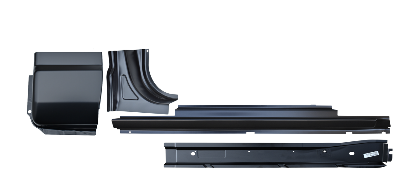 1986-1992 Comanche MJ-Series Pickup OE Inner/Outer Rocker Rear Pillar Cab Corner img