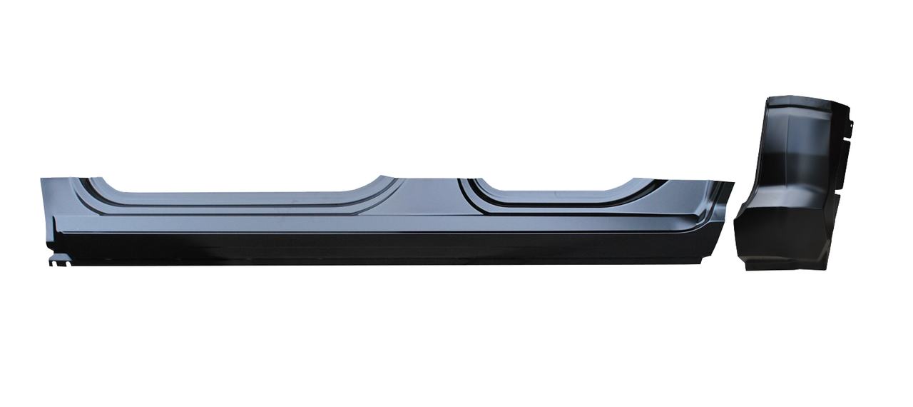 Lh 2009-2018 Dodge Ram Pickup Rocker Panel & Cab Corner Kit (4 Door Quad Cab) img