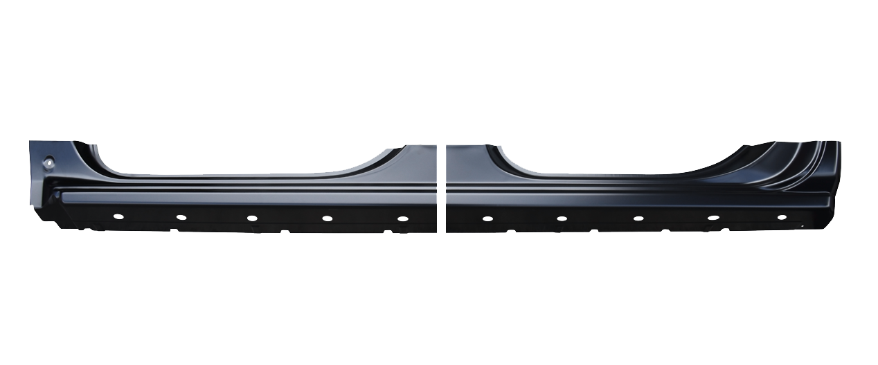 Lh 2014-2018 Chevy Gmc Pickup 2 Piece Style Outer Rocker Panel Fits 40 inch Door img