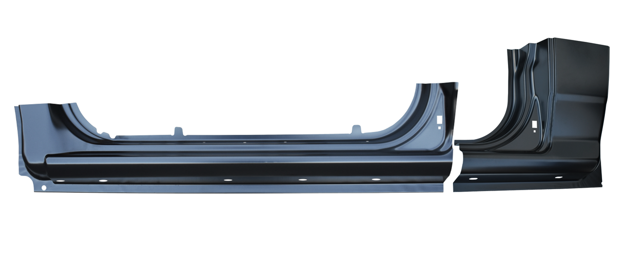 Lh 2004-2012 Colorado Canyon Outer Rocker Cab Corner SET 2 Door Std Cab img