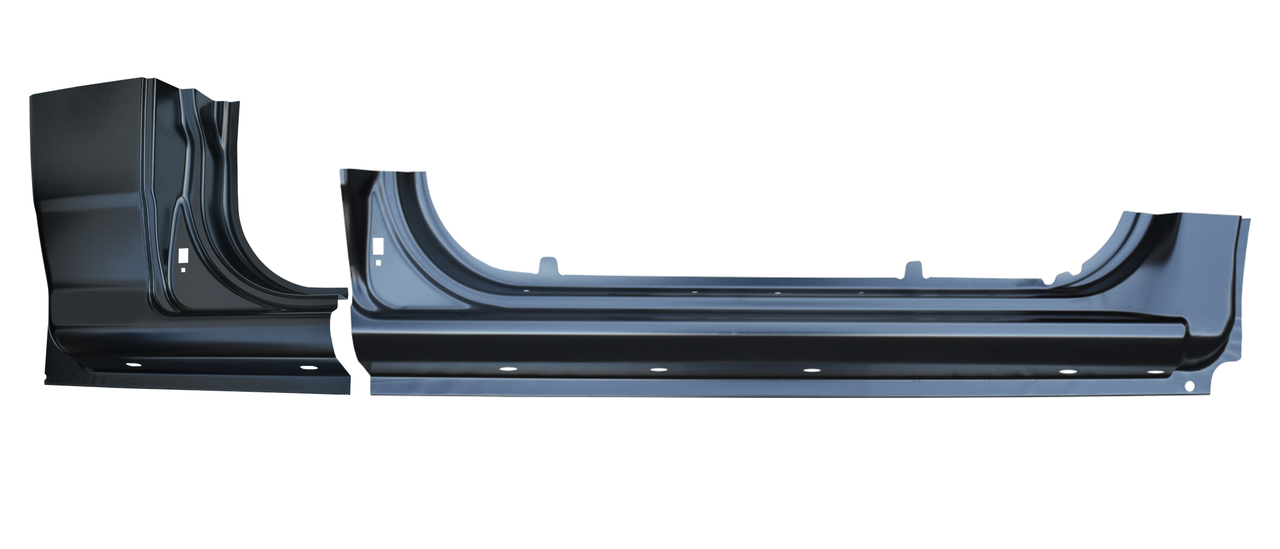 Rh 2004-2012 Colorado Canyon Outer Rocker Cab Corner SET 2 Door Std Cab img