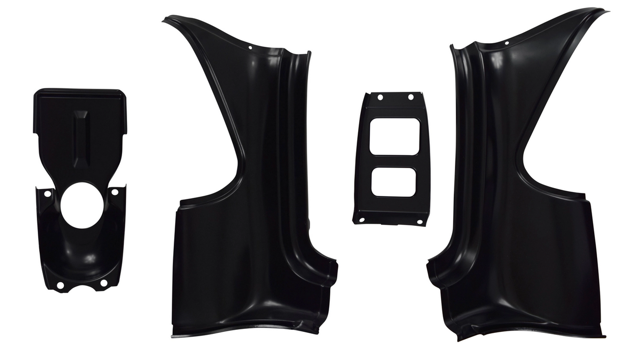 1956 Chevy Bel Air Tail Pan To Quarter Panel Sections - PAIR img