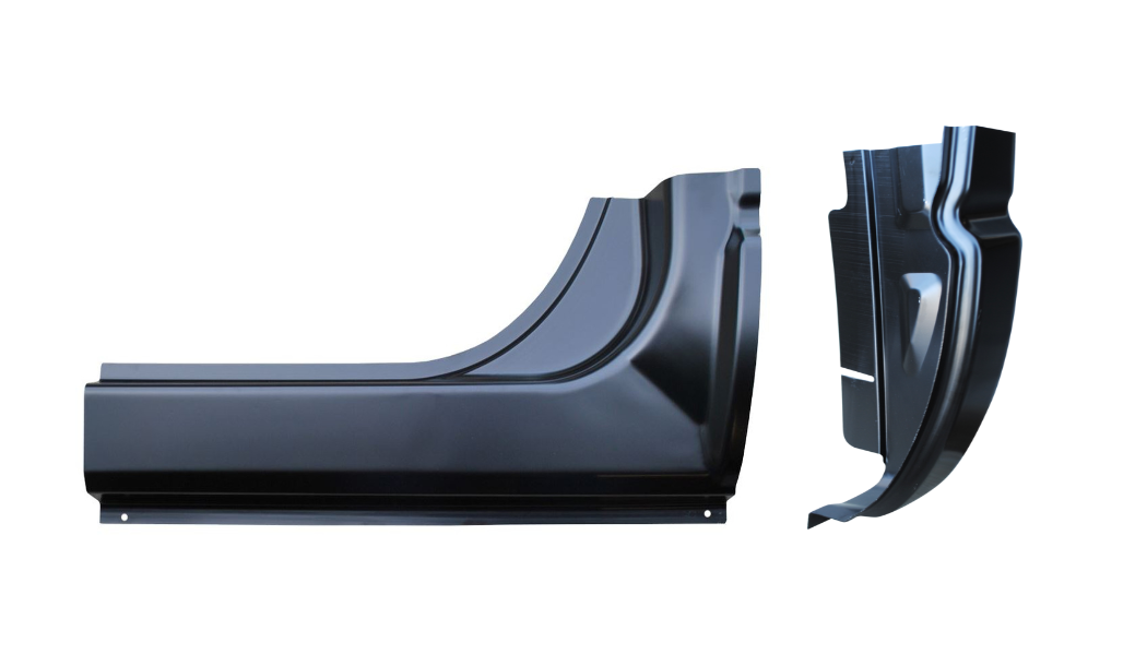 Lh 2002-2008 Dodge Ram Quad Cab Rear Door Rocker Panel & Cab Corner img