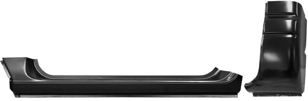 Lh 1994-2001 Dodge Ram Pickup Driver Side Rocker Panel Cab Corner Set Fits 2 Doo img