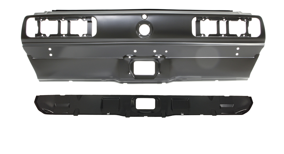 1967-1968 Camaro OE Style Tail Light Panel With Inner Rear Crossmember img