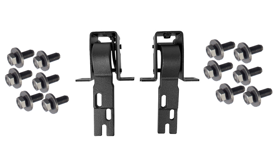 Rh 1955-1959 Chevy Gmc Truck Upper/Lower Door Hinge Set With Bolts img