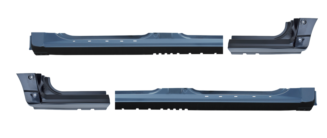 2007-2017 Lincoln Navigator L Model Factory Style Outer Rocker Panel-4 Piece KIT img