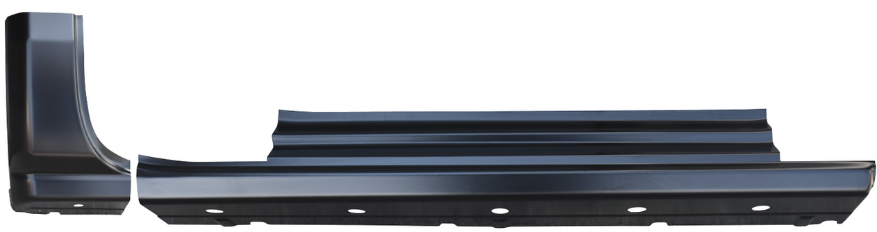 Rh 2014-2018 Chevy Gmc Pickup Slip-on Rocker Panel W/Cab Corner 2 Dr Std Cab img