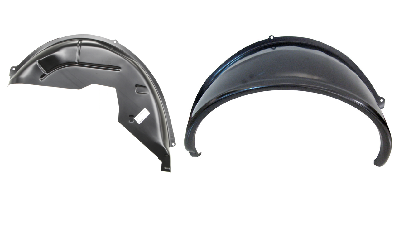 Lh 1967 Camaro Firebird Inner & Outer Rear Wheelhouse-Driver Side img