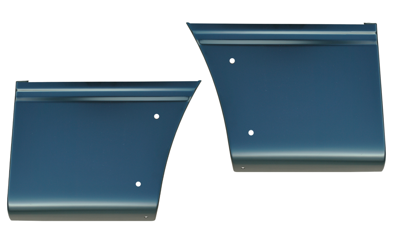 2004-14 Ford F150 Pickup Bedside Lower Front Sections 5'.5" Bed With Holes-PAIR img