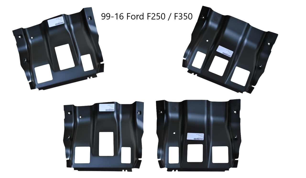 Front & Middle Cab Mount Floor Supports for 99-16 Ford F250 / F350 Super Duty img