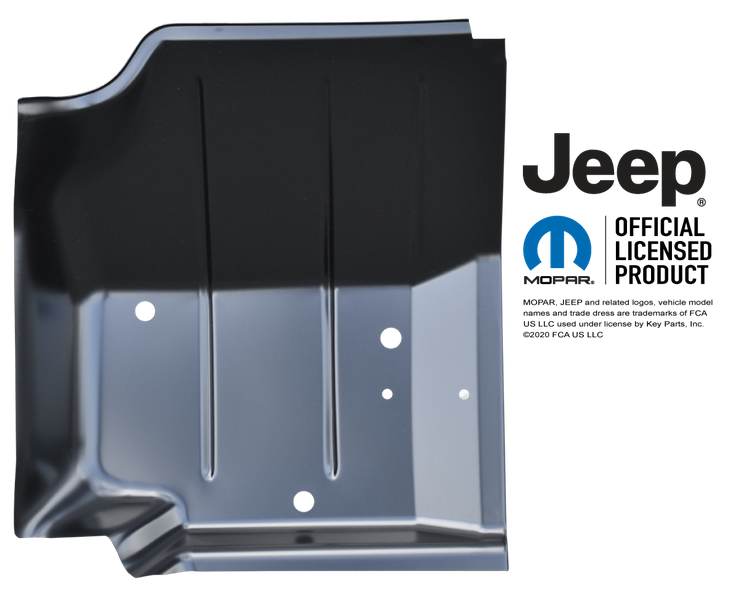 Rh 1976-1995 Jeep Wrangler YJ CJ5 CJ7 Cj8 Front Floor Pan img