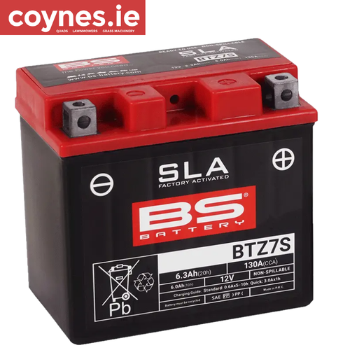 YTZ7S / BTZ7S Yamaha YZF-R1 1000 15-25 SLA Sealed Battery