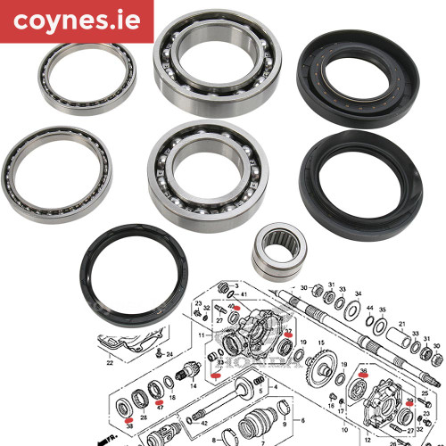 allballs 25-2070 Rear Differential Kit Complete Honda TRX420 2007-2013 coynes.ie ireland