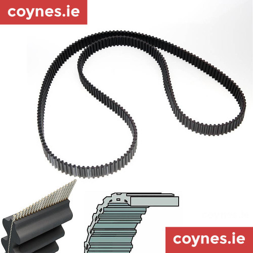 80481-VK1-003 CG35065600HO HF2417 Double Sided Toothed Timing Belt For Deck Blades. Fits 40" (102cm) Honda Ride on Tractor Lawnmowers ireland coynes.ie