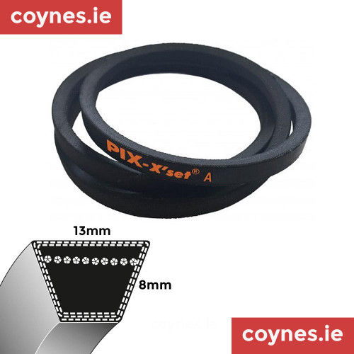 35062010 A99 Castelgarden Drive Belt For 36"(92cm) Hydrostatic Ride on Tractor Lawnmowers From 1997 To 2000 ireland coynes.ie