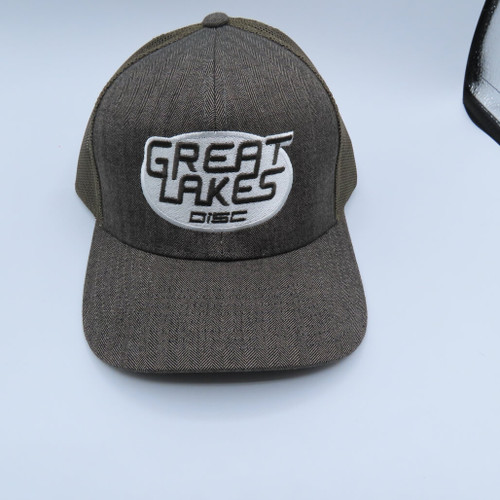 Great Lakes Disc Herringbone Trucker Cap