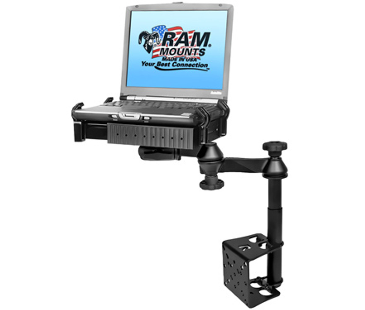 RAM® No-Drill™ Universal Vehicle Floor Mount