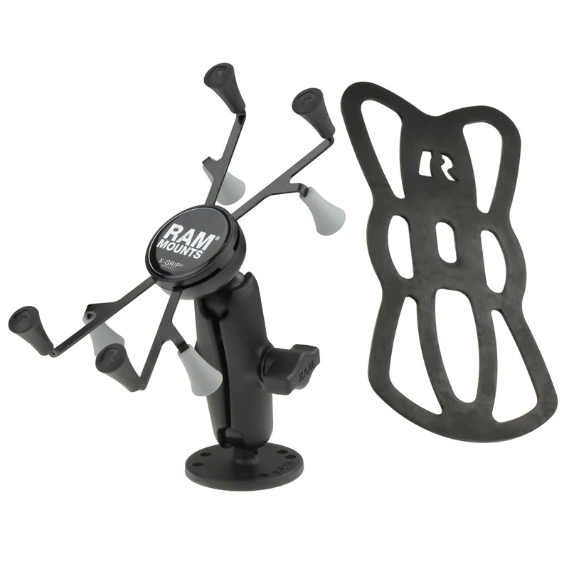 RAM X-Grip Drill-Down Tablet Mount for 7"–8" Devices with AMPS Base