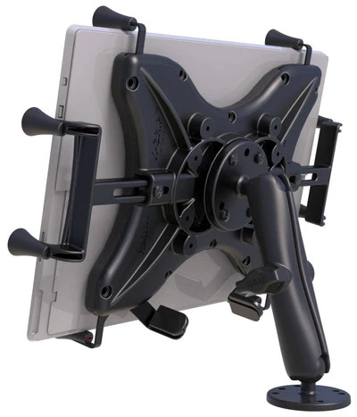 RAM X-Grip Drill-Down Double Ball Mount - Thumbnail 2