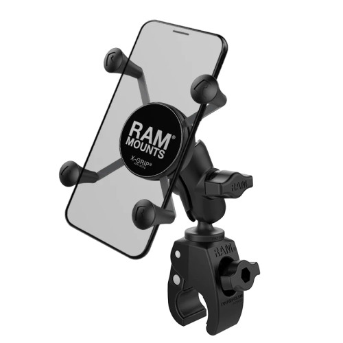 RAM® X-Grip® Phone Mount with RAM® Tough-Claw™ Small Clamp Base - Short - RAM-B-400-A-HOL-UN7BU
