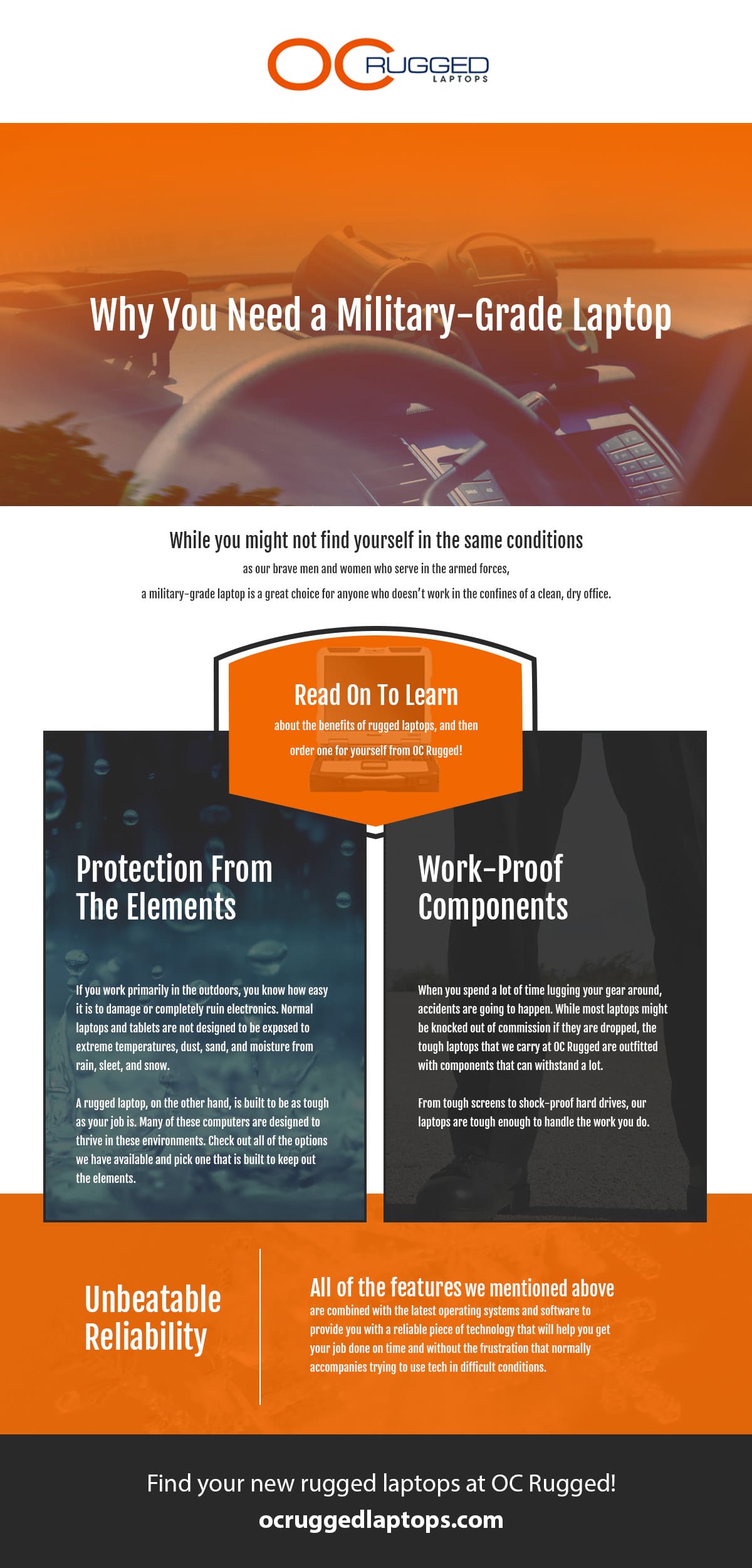 Why You Need a MilitaryGrade Laptop OC Rugged Inc.