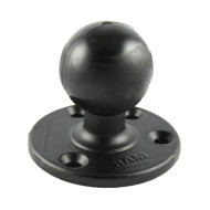 RAM® Large Round Plate with Ball - D Size - RAM-D-202U