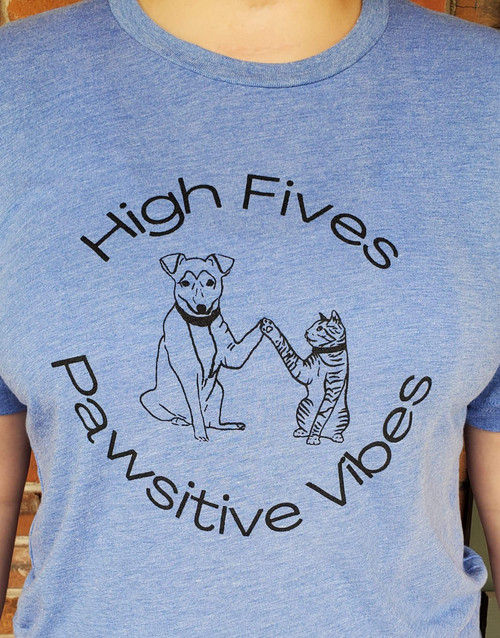 High Fives Pawsitive Vibes